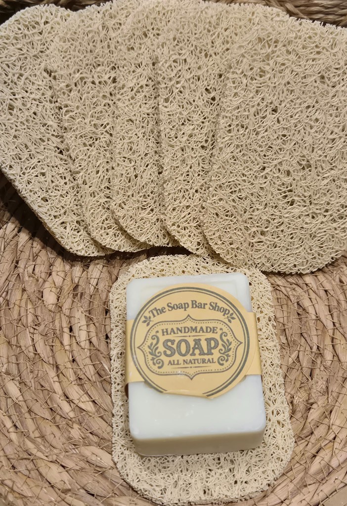 Loofah soap saver
